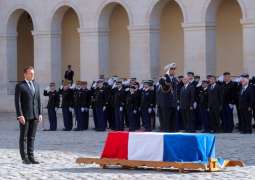 أمیر دولة قطر الشیخ تمیم بن حمد آل ثاني یشارک في مراسم تشییع جثمان الرئیس الفرنسي الأسبق جاک شیراک