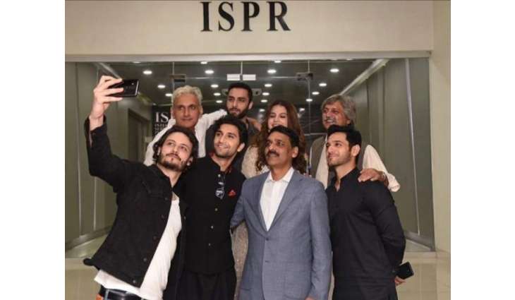 DG ISPR wishes Ehd E Wafa Team GoodLuck