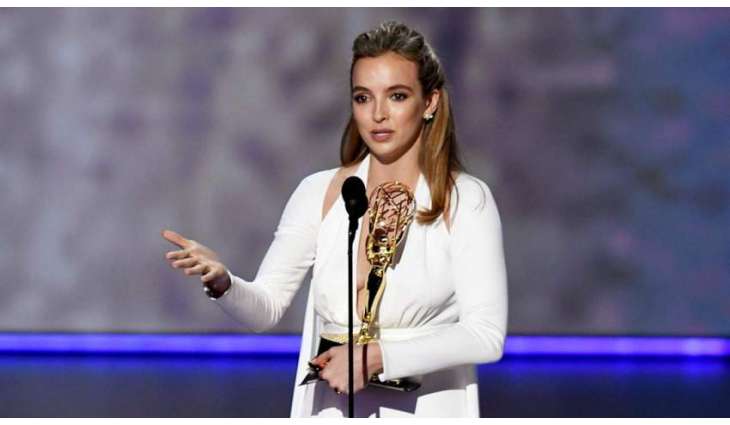 Jodie Comer wins best drama actress Emmy for Killing Eve'