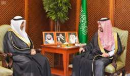 سمو نائب أمير مكة المكرمة يستقبل رئيس فرع النيابة العامة بالمنطقة