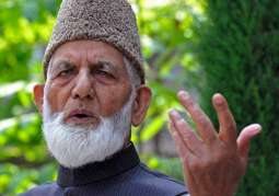 Occupied Kashmir: Ali Gilani prevented from holding press conference