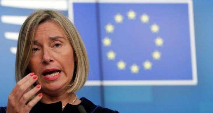 Mogherini Says Counts on von der Leyen to Enhance EU Defense Cooperation