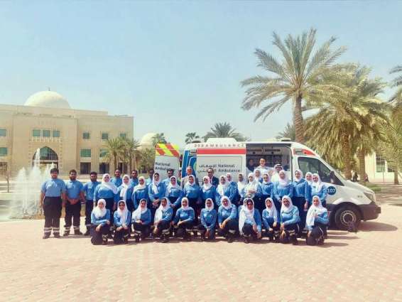 National Ambulance’s Emirati EMT Programme sees record 43 UAE nationals start at University of Sharjah