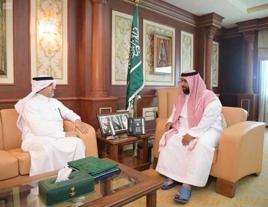 الأمير محمد بن عبدالعزيز يستقبل مدير كهرباء جازان