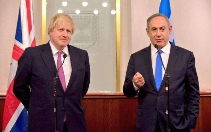 Netanyahu Thanks Johnson for High Level of Israel-UK Relations, Readiness for Cooperation