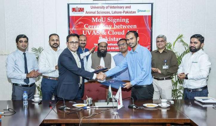 UVAS inkMoU with Cloud Agri Pakistan to collaborate on research in dairy animal monitoring through sensor technologies