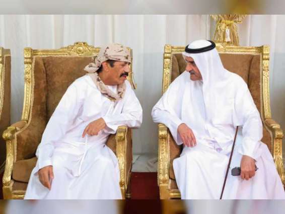 Fujairah Ruler offers condolences on martyrdom of Ali Al Dhanahani, Saif Al Tunaiji
