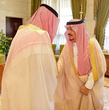 سمو أمير منطقة الرياض يستقبل سفير البحرين لدى المملكة