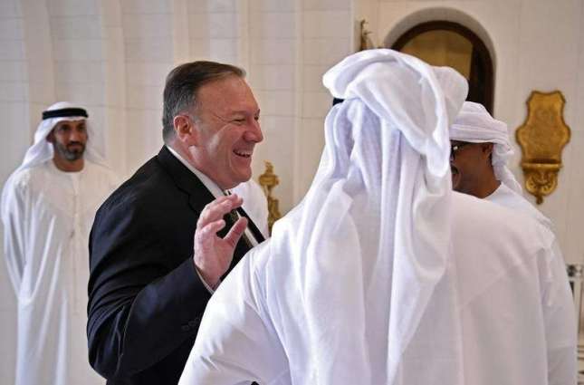Abu Dhabi's Prince Receives Pompeo to Discuss Regional Security After Saudi Aramco Attack