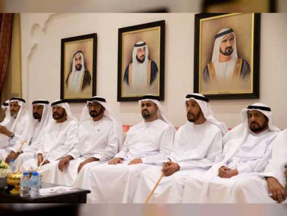 Theyab bin Mohamed attends opening of Al Tawiya Majlis in Al Ain