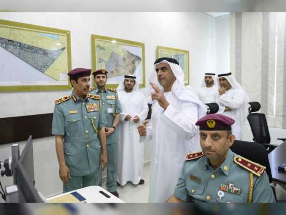 Saif bin Zayed visits Ajman Police Traffic and Licensing Department
