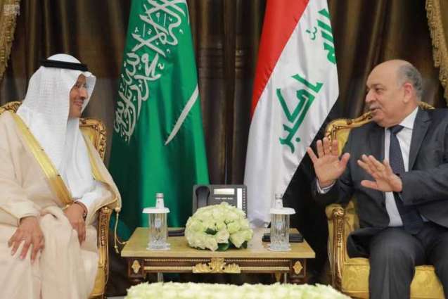سمو وزير الطاقة يلتقي وزير النفط العراقي