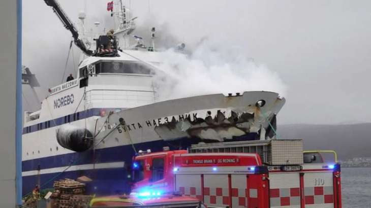 No Russians Injured After Fire on Russian Trawler Berthed in Norway's Tromso - Moscow