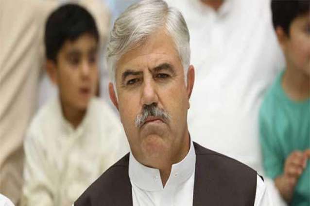 Chief Minister Mehmood Khan sends relief goods to earthquake hit areas in Kashmir