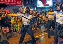 Hong Kong Police Confirm Man Got Shot During Rallies on Tuesday