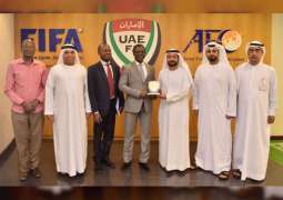 اتحاد الإمارات لكرة القدم يبحث التعاون مع بنين