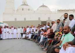 وفد من ذوي الإعاقة الحركية من الهند يزور المسجد النبوي ومعالم المدينة المنورة