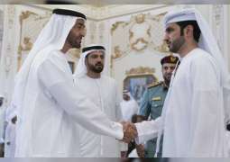 Mohamed bin Zayed receives delegates from 'top performing' government departments