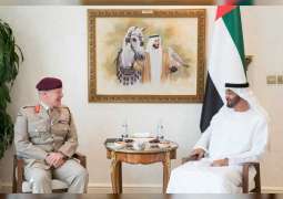 Mohamed bin Zayed receives Sir John Lorimer