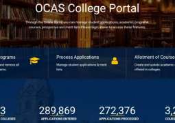 OCAS Receives 272,372 Applications for Intermediate Admissions in 713 Colleges across Punjab