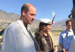 William and Kate visit Hindu Kush mountain range to see effects of climate change