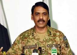 Indian army claim of destroying 3 alleged terrorists camps in Azad Kashmir disappointing: DG ISPR