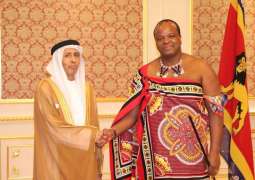 UAE Non-Resident Ambassador presents credentials to King of Eswatini