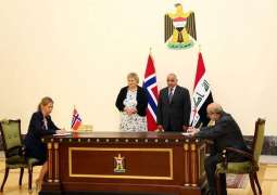 Iraqi, Norwegian Prime Ministers Renew Oil for Development Agreement Between Countries