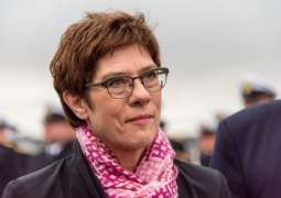 German Defense Chief Suggests UN Mandate for Syrian Security Zone
