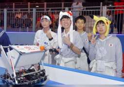 Team Japan shares passion for robotics at FIRST Global Challenge