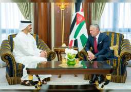 King of Jordan meets Abdullah bin Zayed in Riyadh