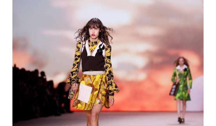 Vuitton closes Paris Fashion Week with vintage flashback