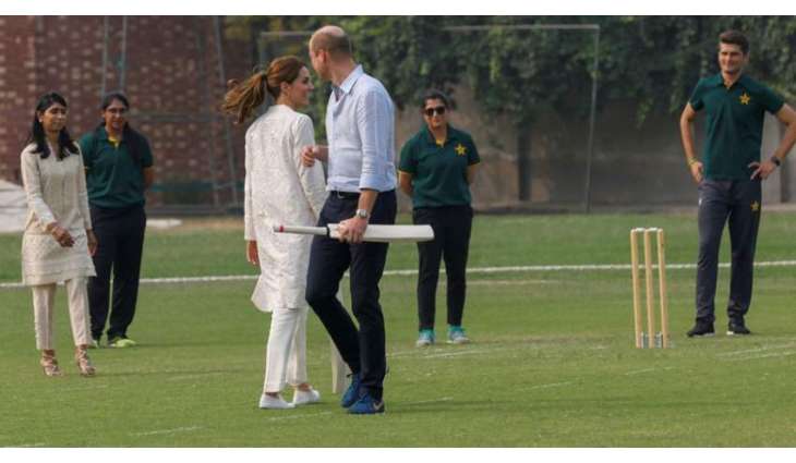 Prince William, his wife Kate visit National Cricket Academy