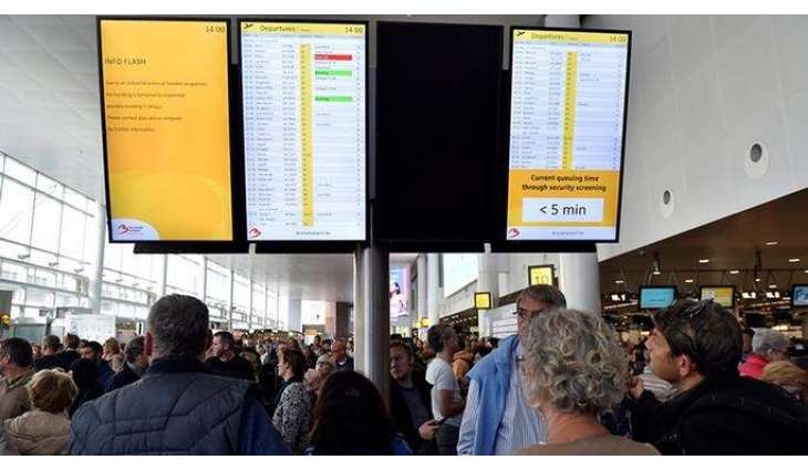 Security Personnel Holding Strike at Brussels Airport, Screening Time Increased