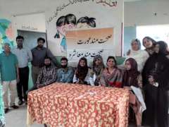 Free medical camp organized by HomeNet in Karachi