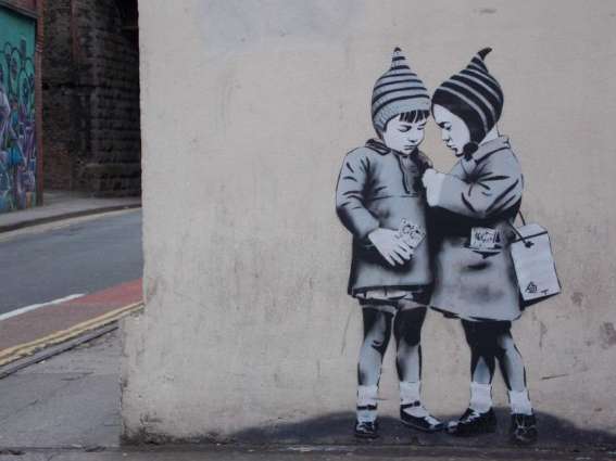 Banksy's Work Depicting UK Lawmakers as Chimps Sells for Record $12.2Mln - Sotheby's