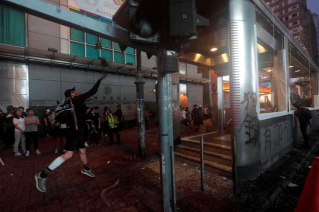 Hong Kong metro partially reopens, city struggles after violent weekend