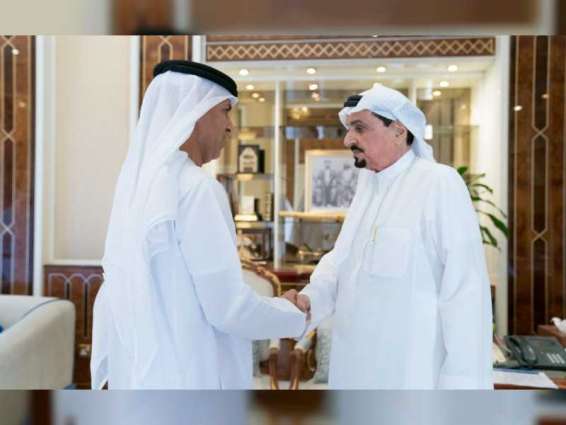 Ajman Ruler reviews plans, strategies of Abu Dhabi Department of Community Development