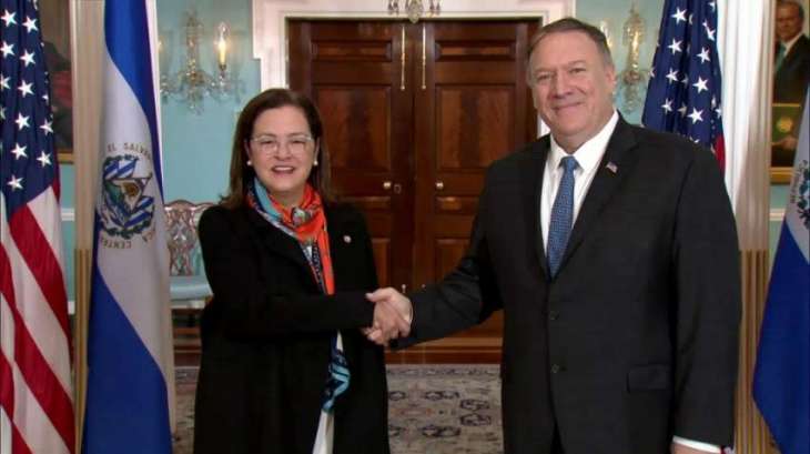 Pompeo, El Salvador's Foreign Minister Discuss Need to Stem Illegal Migration - State Dept