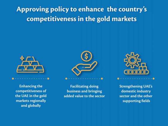 UAE Cabinet approves policy to enhance competitiveness in gold markets regionally and globally
