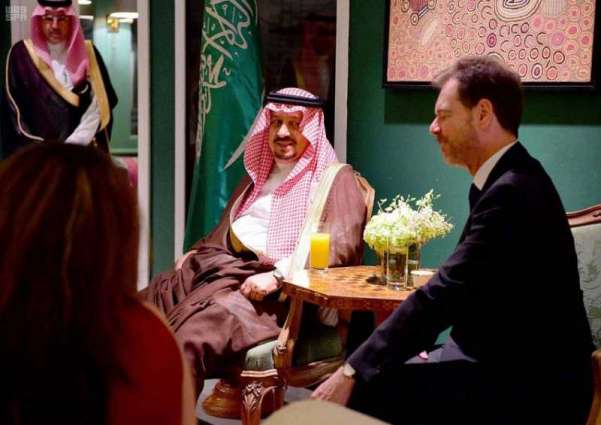 سمو أمير منطقة الرياض يشرّف حفل سفارة مملكة إسبانيا
