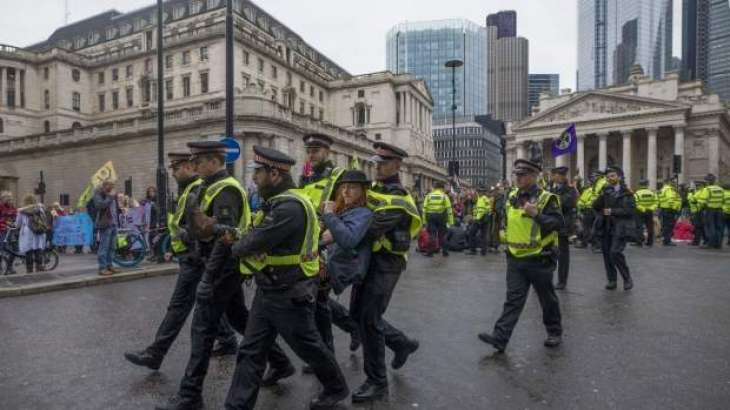 Around 1,500 Activists Arrested in London in Unsanctioned Climate Protest - Police