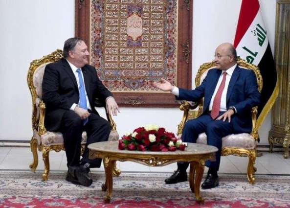 Pompeo, Iraq President Salih Discuss Need to Stop Turkey's Offensive in Syria - Statement
