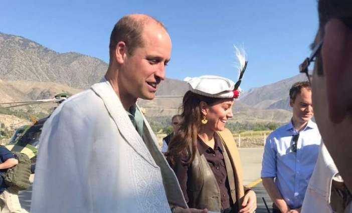 William and Kate visit Hindu Kush mountain range to see effects of climate change
