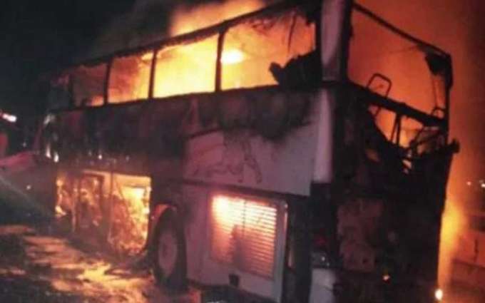 35 dead, 4 injured in bus crash in Saudi Arabia's Madinah province