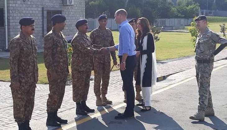 Royal Couple visits Pak Army Canine Centre in Islamabad