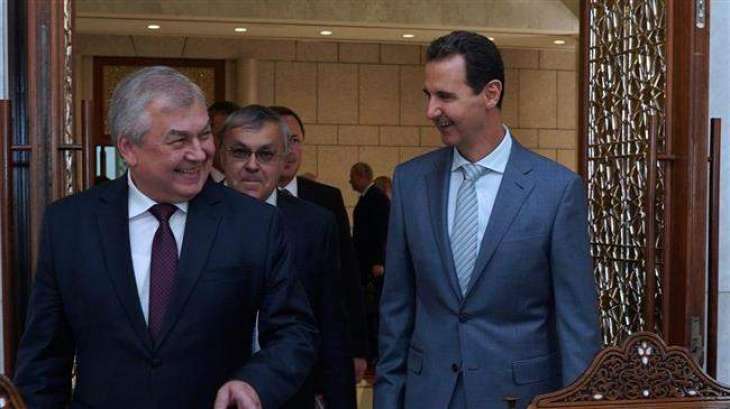Syria's Assad, Russian Delegation Discuss Constitutional Committee, Turkish Offensive