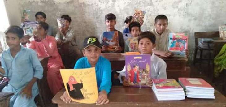 Over 3,000 books donated for disadvantaged children