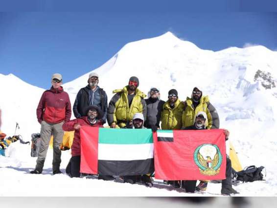 UAE military mountaineers reach summit of Mt Himlung Himal