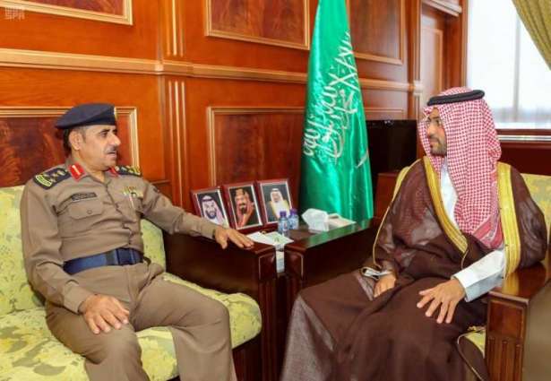 سمو نائب أمير حائل يستقبل مدير الدفاع المدني بالمنطقة